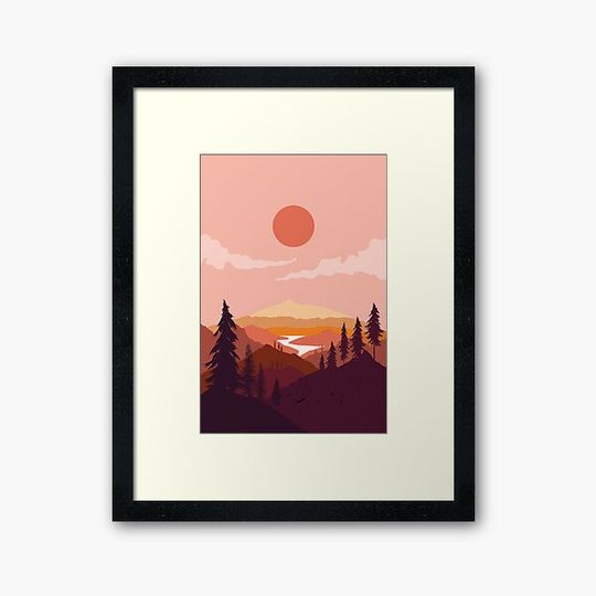 Discover Mid Century Terracotta Mountains