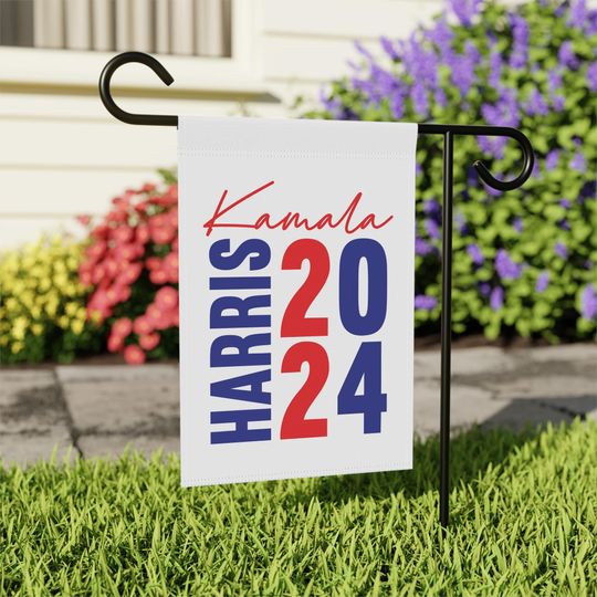 Discover Kamala Harris 2024 12x18 Garden Banner - VP Kamala Harris