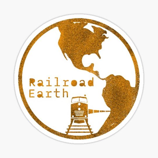 Discover Railroad Earth stencil design