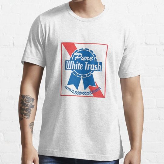 Discover Funny Redneck Gift, Pure White Trash T-shirt