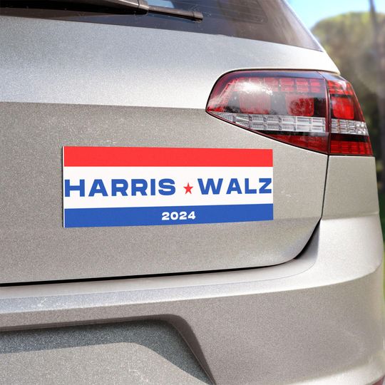 Discover Kamala Harris Walz Car Magnet
