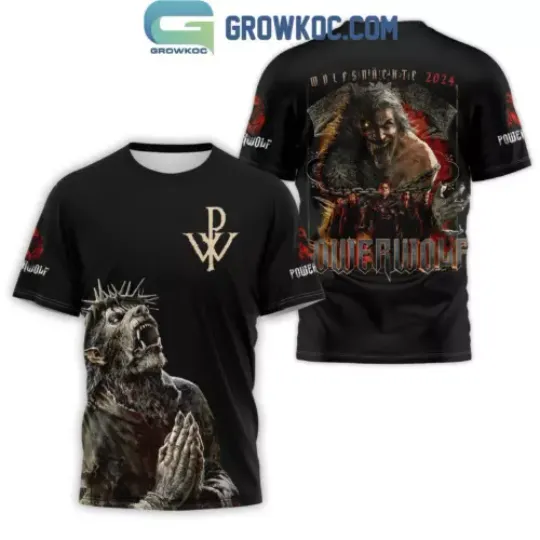 Discover Powerwolf We Drink Your Blood 3D T-Shirt
