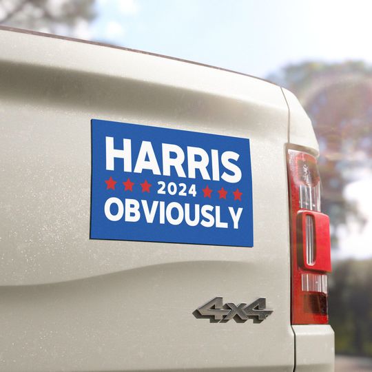 Discover Harris 2024 Car Magnet