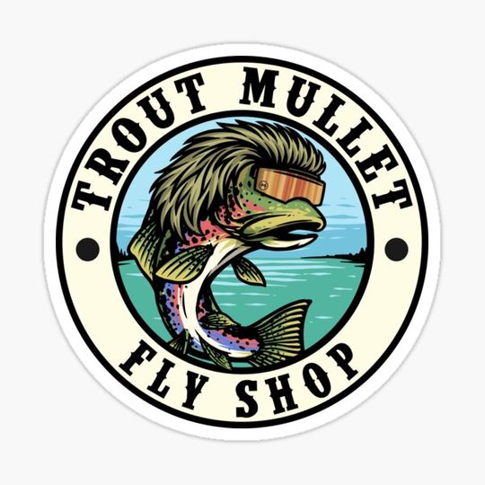 Discover Trout Mullet Fly Shop Badge