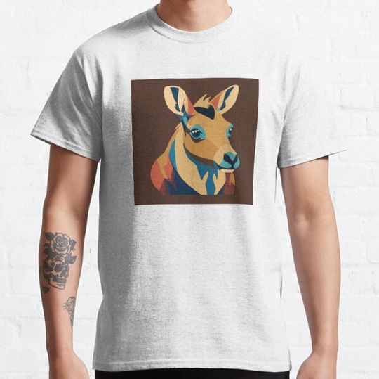 Discover Deer Majestic Wilderness Gaze Tee