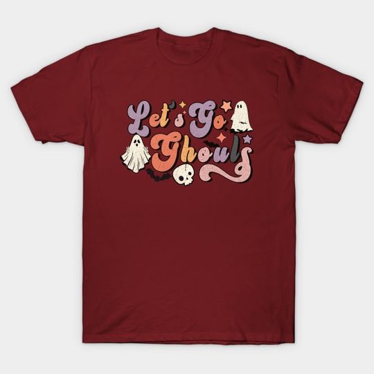 Discover Let's Go Ghouls - Halloween - T-Shirt