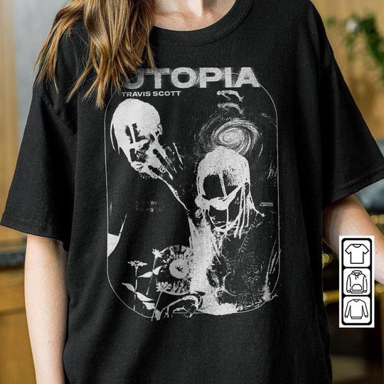 Discover Travis Cactus Jack Rap Shirt 1, Utopia Hiphop Style, Wish You Were Here