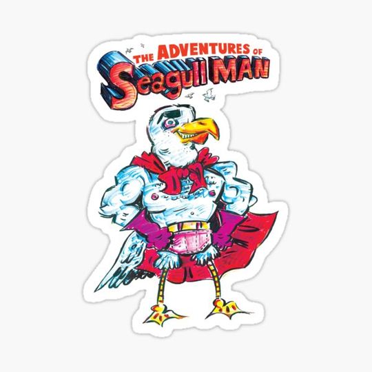 Discover SEAGULL MAN - Hero Pose