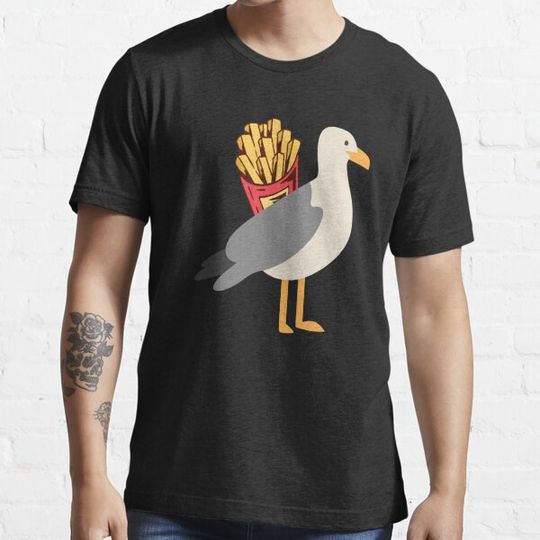 Discover Seagull With Fries