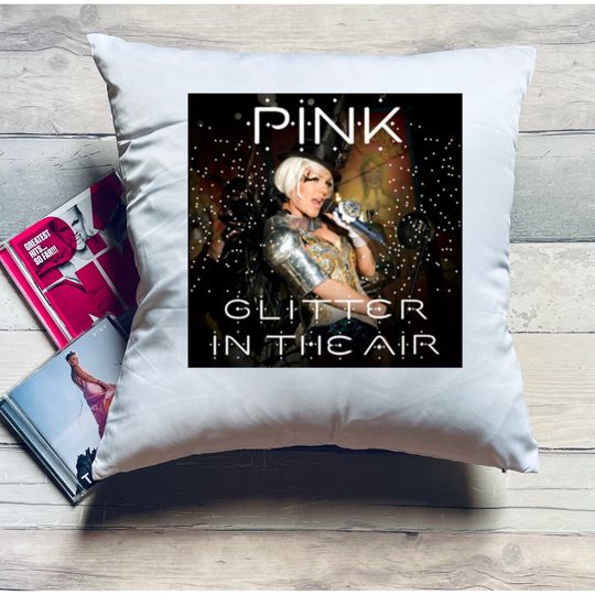 Discover P!NK - cushion cover - pillow case - Glitter in the air