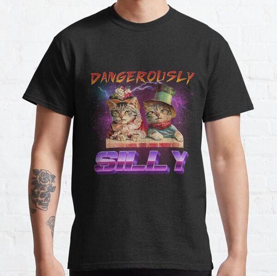Discover Dangerously Silly Cute Cat Cursed Dank Meme Funny