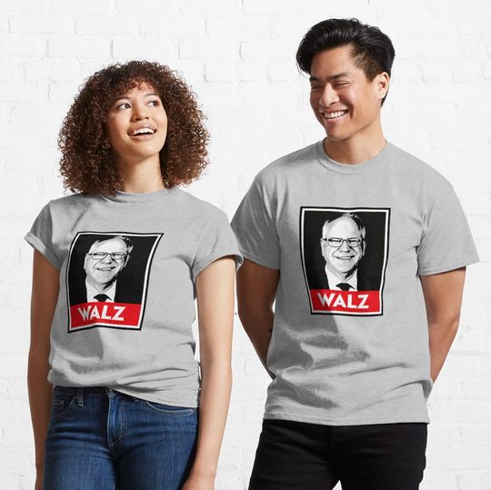 Discover Tim Walz Classic T-Shirt, 2024 Election