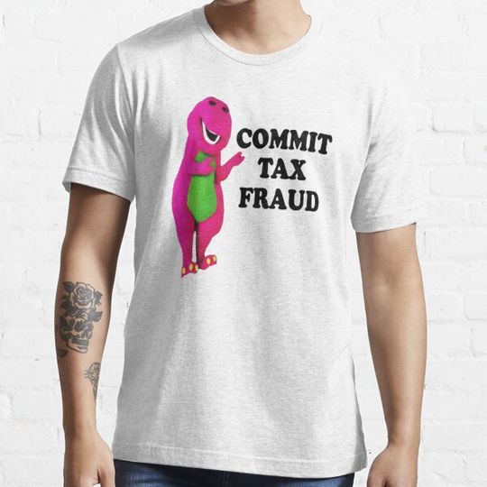 Discover B A R N E Y-Commit-Tax-Fraud Cblack