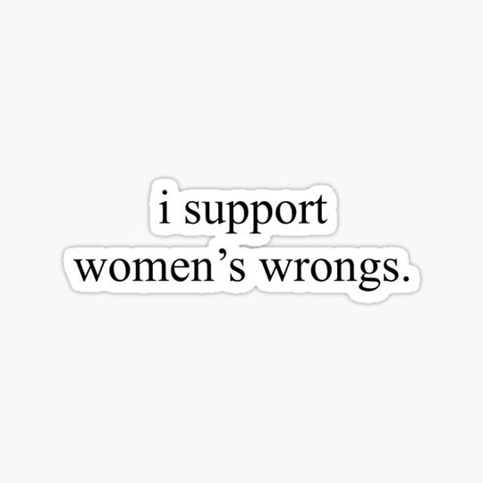Discover women's wrongs