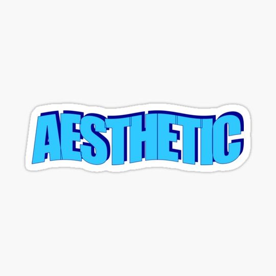 Discover AESTHETIC - Word Art