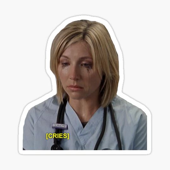 Discover Elliot Reid Scrubs Cries