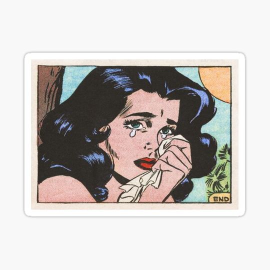 Discover Crying Comic Book Girl