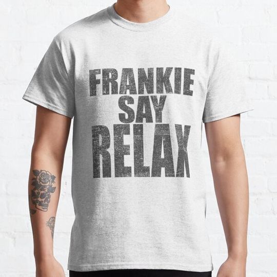 Discover Frankie Say Relax, distressed T-Shirt