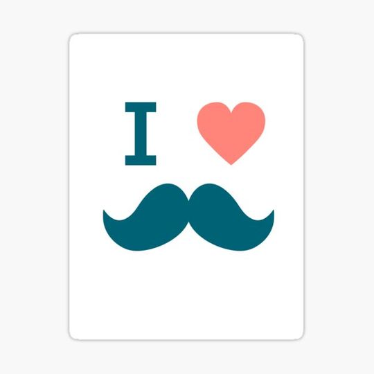 Discover You Love Mustache Shirt?  I Love Mustache Shirt