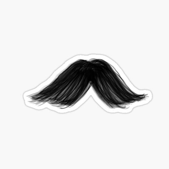 Discover Black moustache png