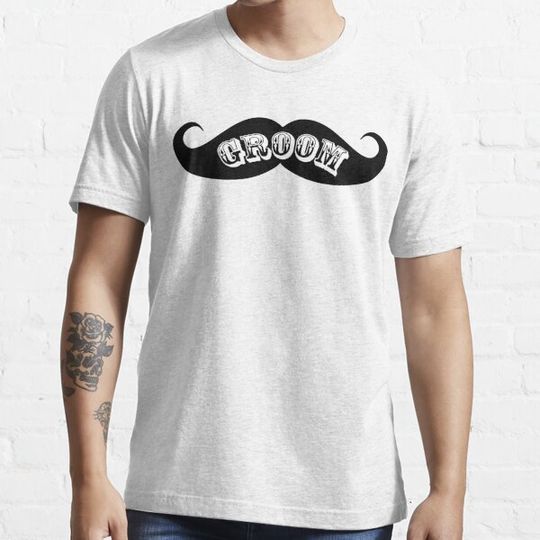 Discover Funny Hipster Groom Mustache