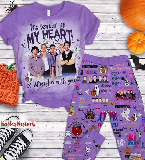 Discover Nsync Holiday Pajamas Set