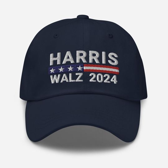 Discover Harris Walz 2024 Dad Hat
