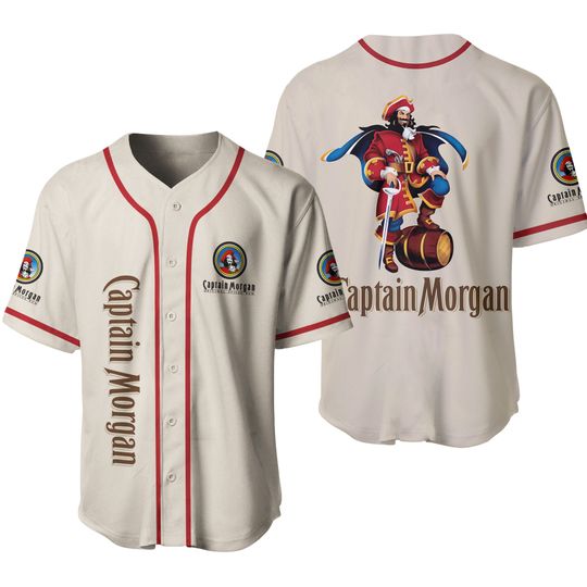 Discover Captain Morgan Jersey, Captain Morgan Baseball Jersey