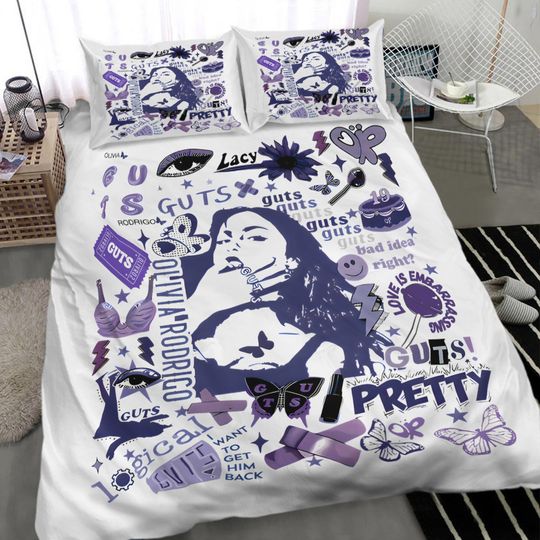 Discover Olivia Rodrigo Personalized Custom Bedding sets