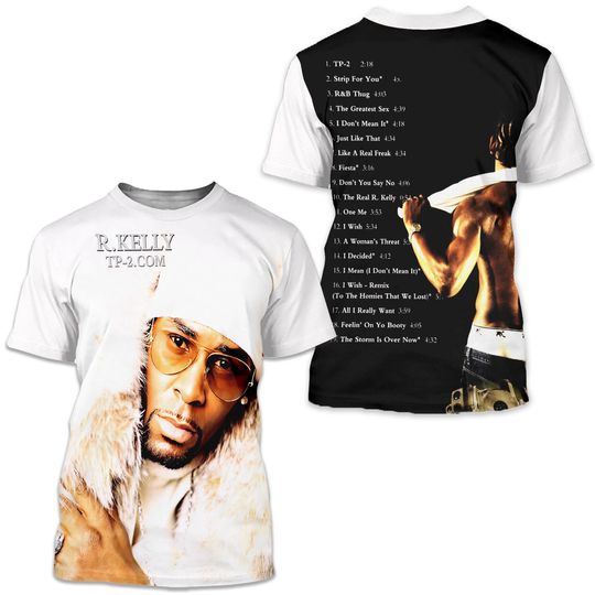 Discover TA-743 TP-2.COM R.Kelly Music Band T-shirt