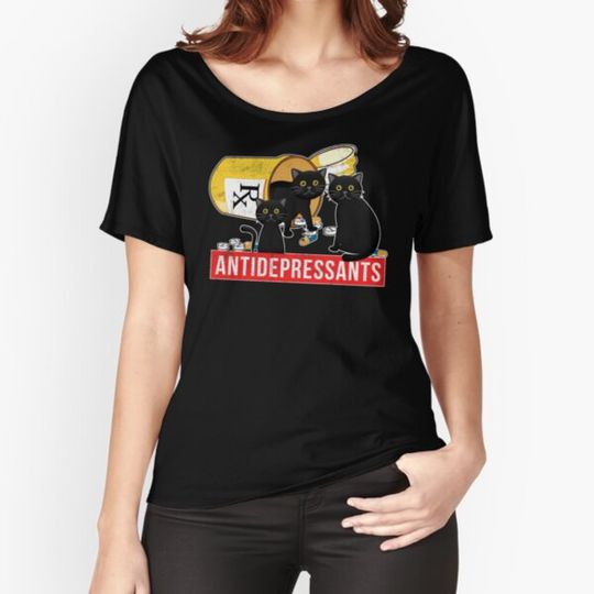 Discover Antidepressant Cat Shirt