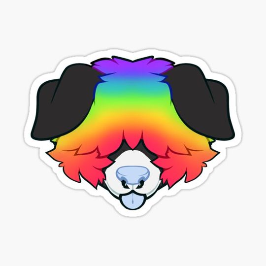 Discover Emo Furry Dog Head