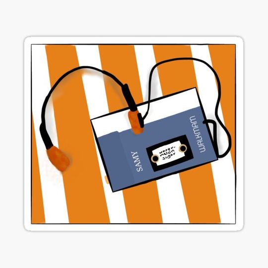 Discover cassette at the beach