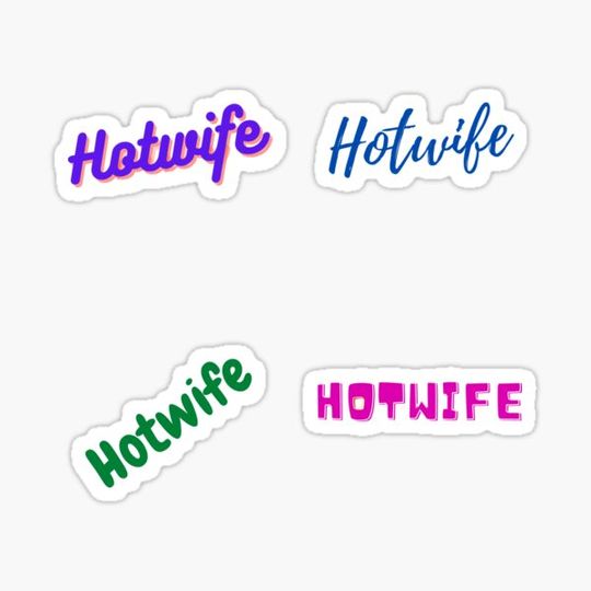 Discover Hotwife Sticker pack