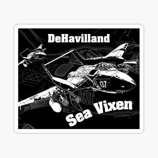 Discover DeHavilland Sea Vixen Fighterjet Aircraft