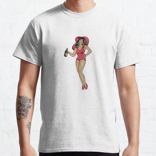 Discover Jerry’s Traditional Tattoo Moonshine Pinup Girl Pattern