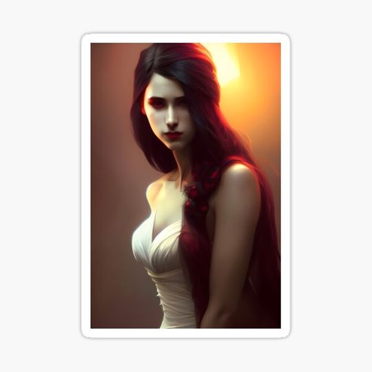 Discover Beautiful Brunette Vampire Vixen
