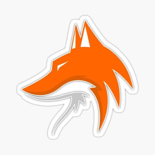 Discover Fox Sticker