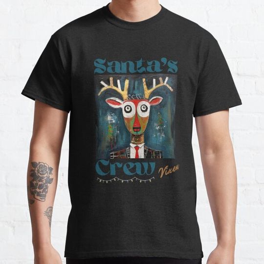 Discover Santa's Crew - Funny Reindeer - Vixen