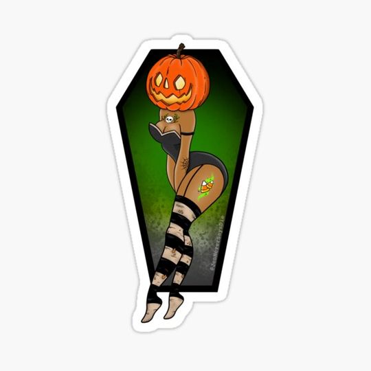 Halloween Pinup