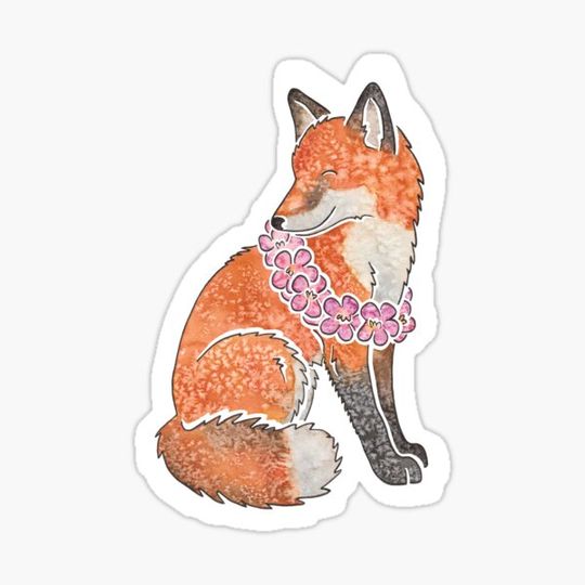 Discover Watercolour Fox