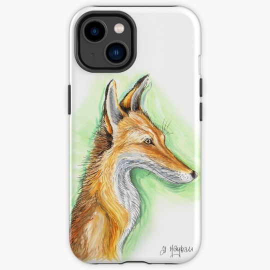 Discover Reynard the Fox, Contemporary, watercolour painting