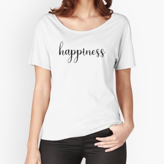 Discover happiness text design
