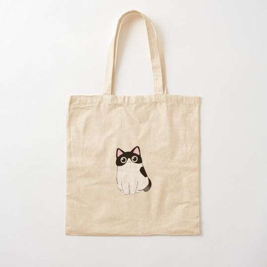 Discover Black & White Chubby Cat