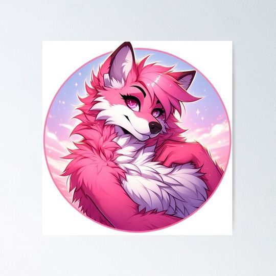 Discover Pretty Pink Furry Girl