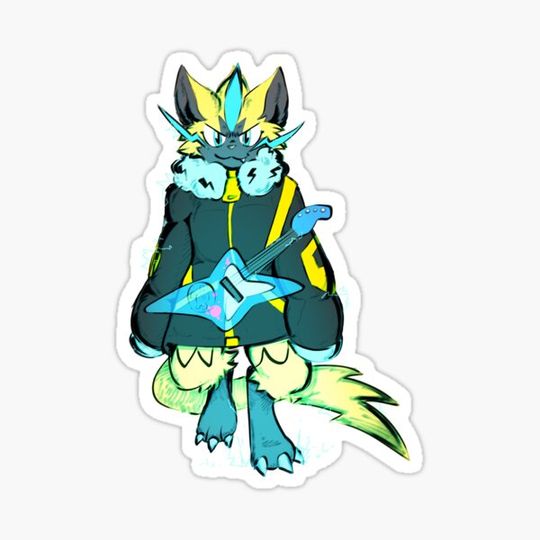 Discover zeraora in a cool coat