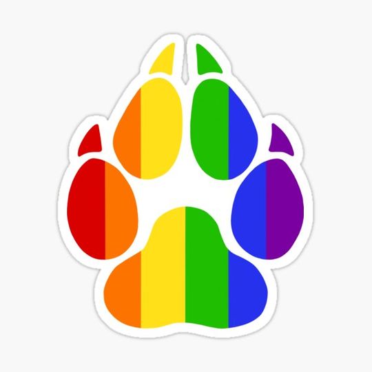 Discover Pride Wolf Paw