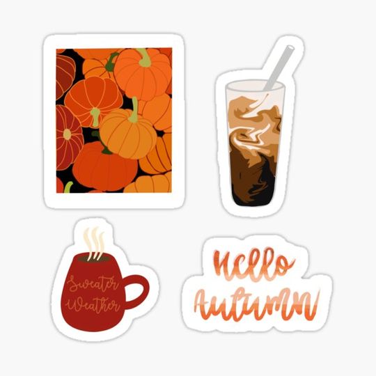 Discover Welcoming Fall Stickie Pack