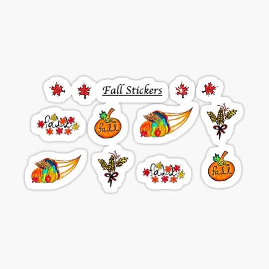 Discover Fall Sticker Pack
