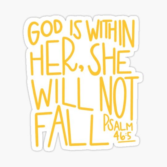 Discover God is Within Her She will not Fall